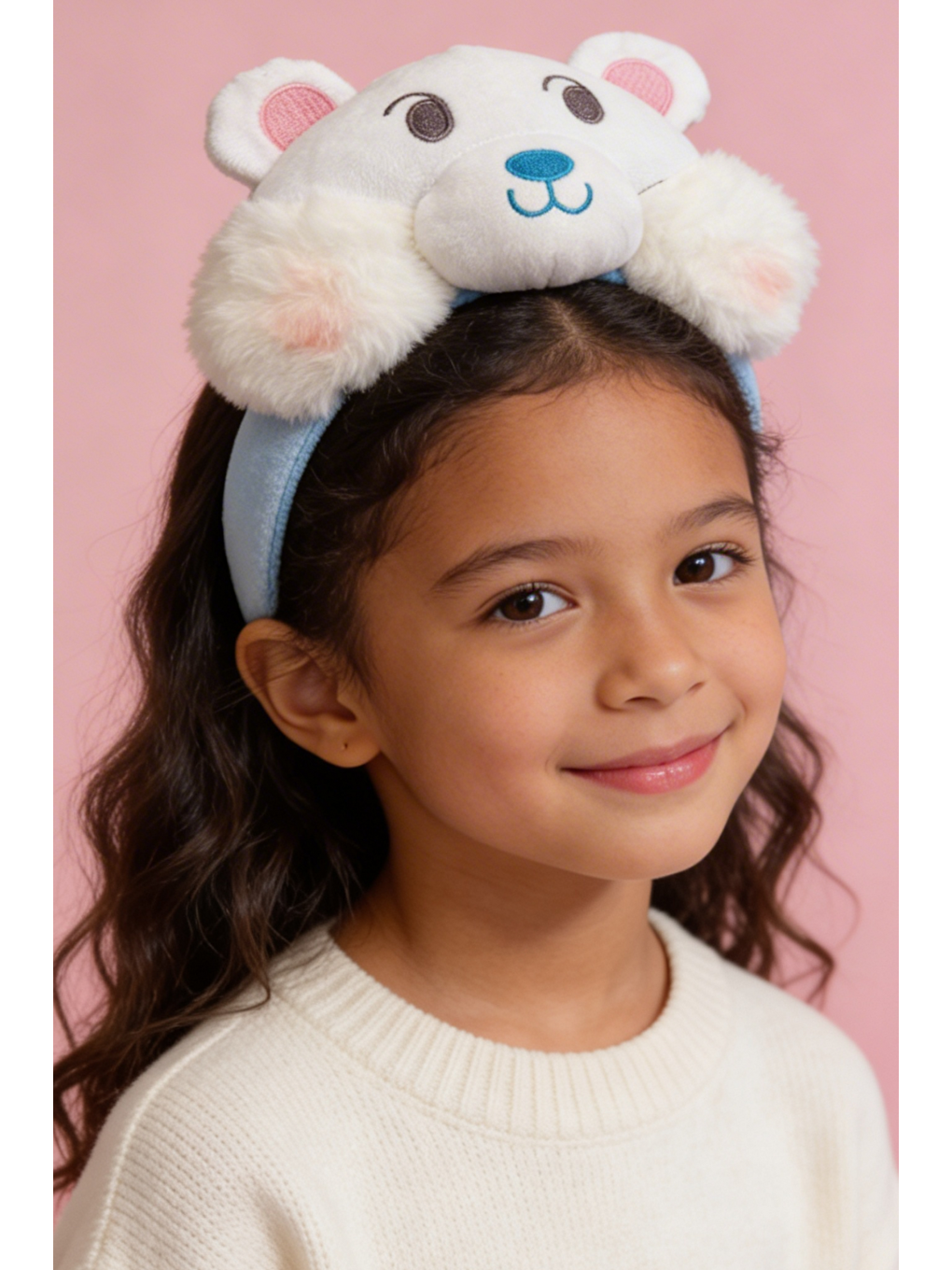 Tavşan Kulaklı Mavi Çocuk Taç-1