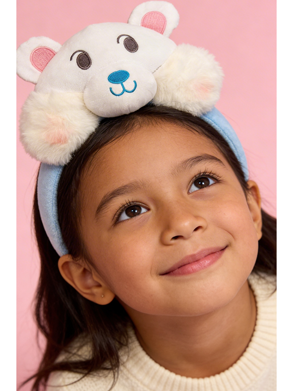 Tavşan Kulaklı Mavi Çocuk Taç-2