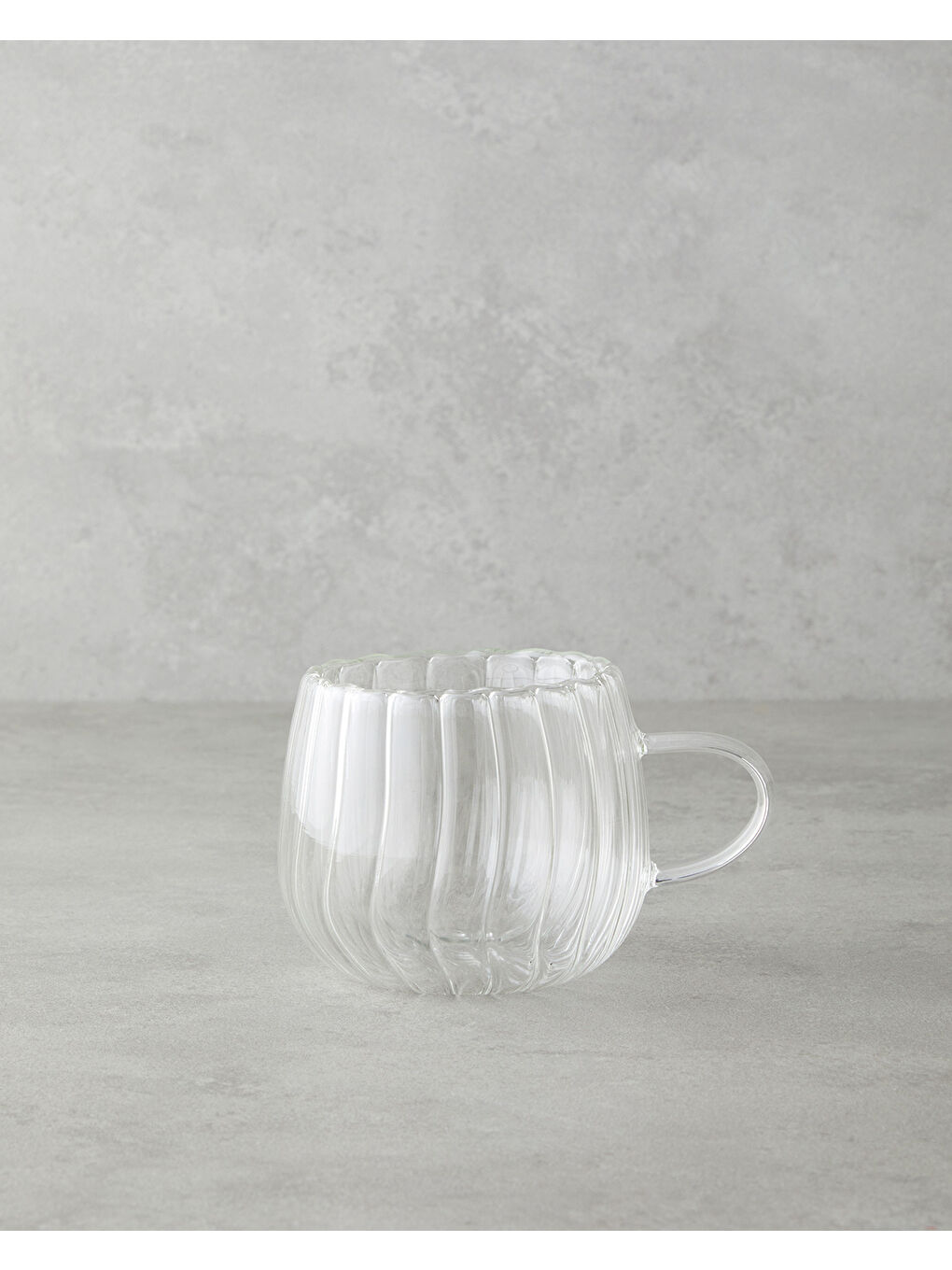 Renksiz Astral Borosilikat Cam Double Wall Kupa 280 ml Şeffaf