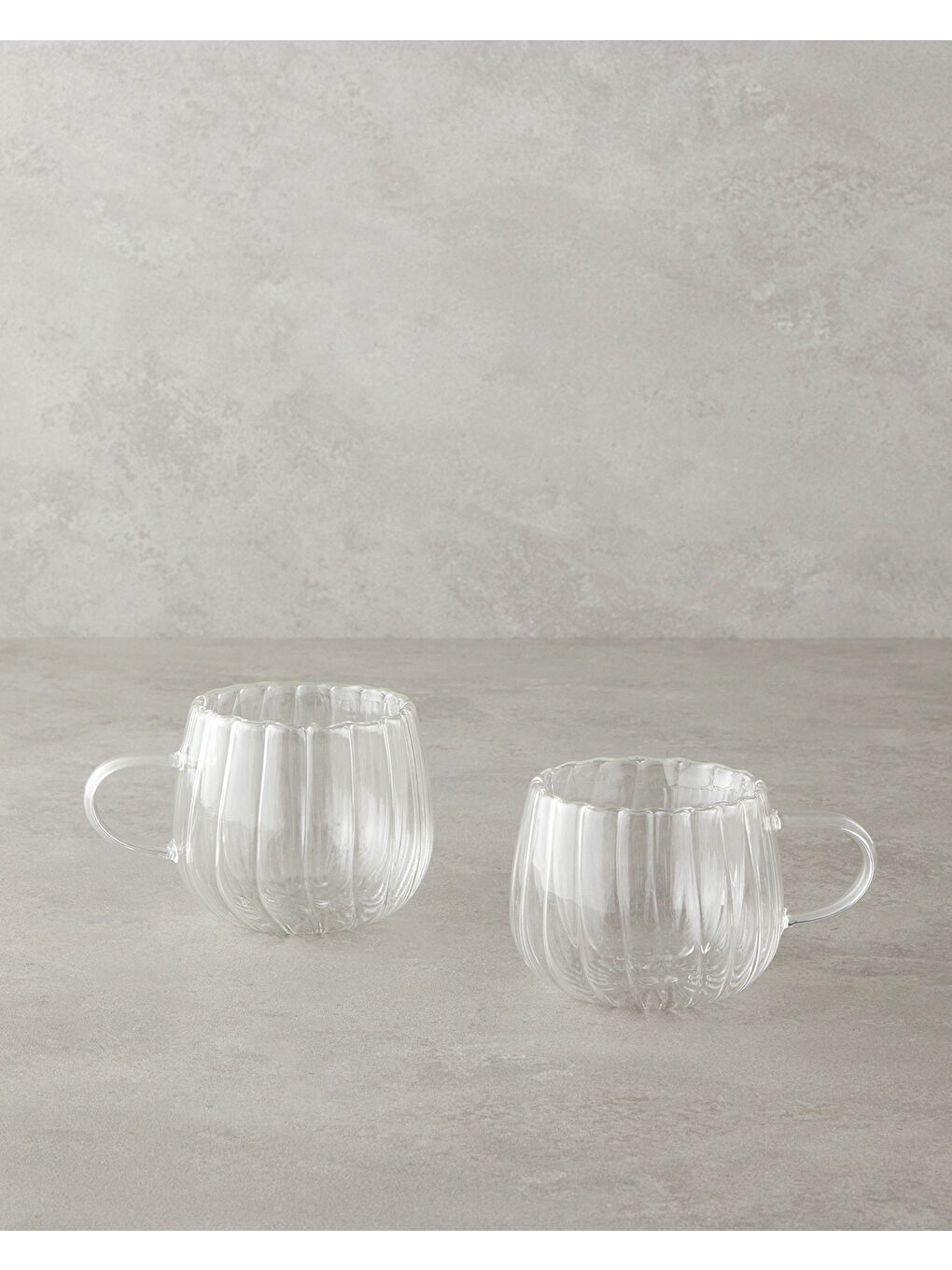 Renksiz Astral Borosilikat Cam Double Wall Kupa 280 ml Şeffaf-3