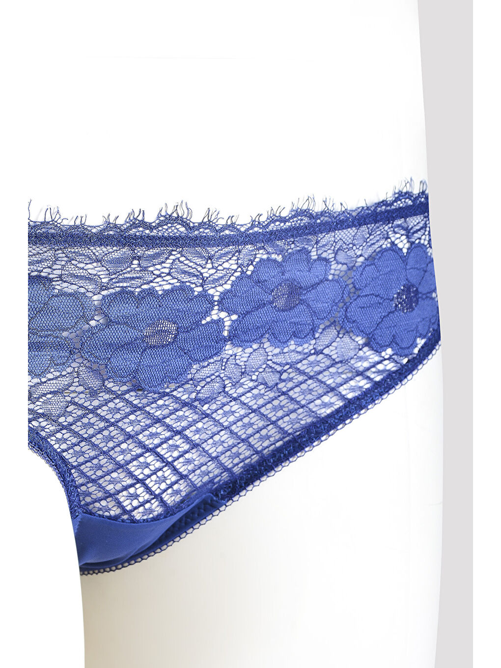 Lacivert Fiori Külot-1