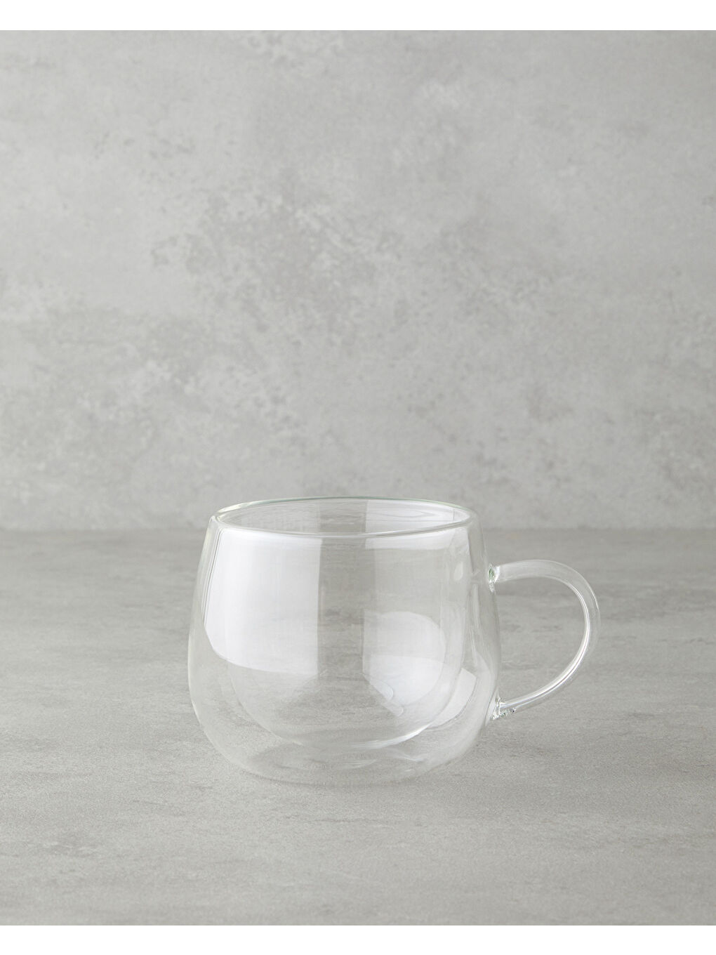 Renksiz Mistral Borosilikat Cam Double Wall Kupa 280 ml Şeffaf