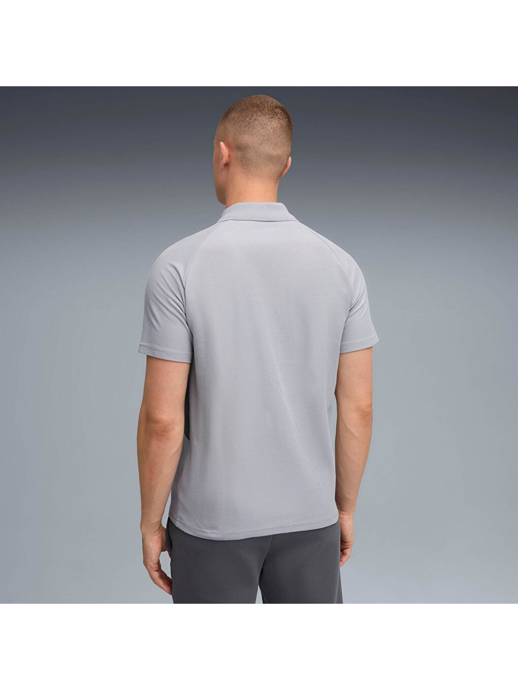 Gri Manchester CITY PUMATECH Erkek Polo-2