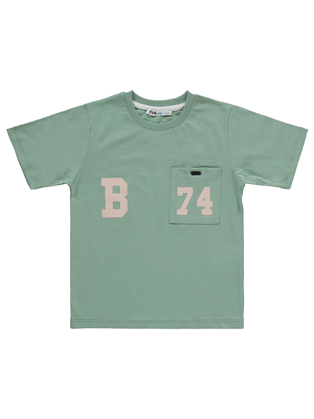 Boys Erkek Çocuk B 74 Baskılı 2-5 Yaş Takım - Yeşil-1