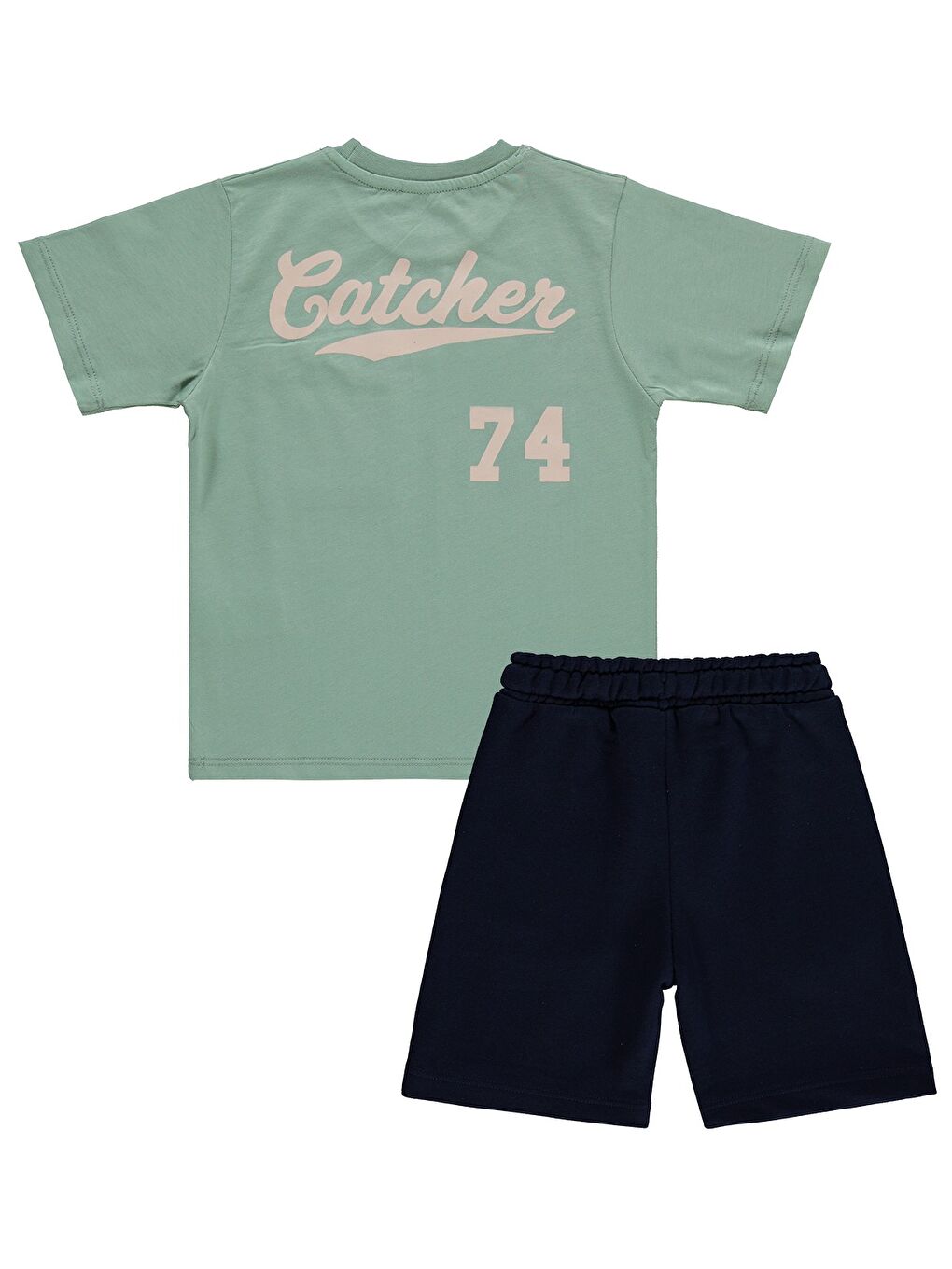 Boys Erkek Çocuk B 74 Baskılı 2-5 Yaş Takım - Yeşil-2