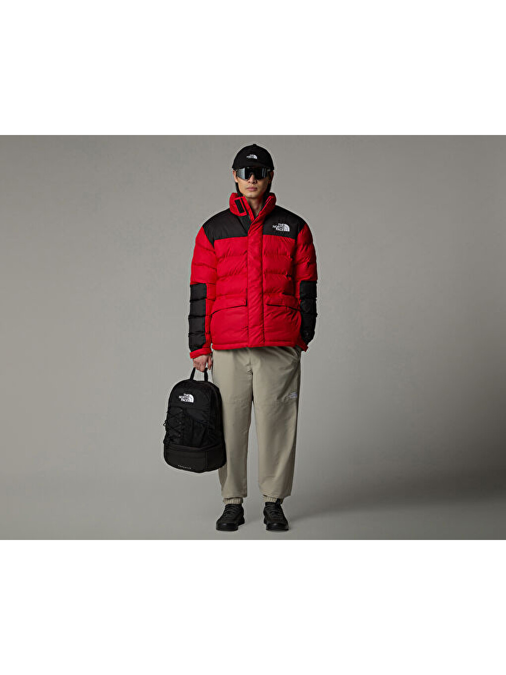 M Limbara Insulated Jacket Erkek Outdoor Montu Nf0a89eg6821 Kırmızı-3
