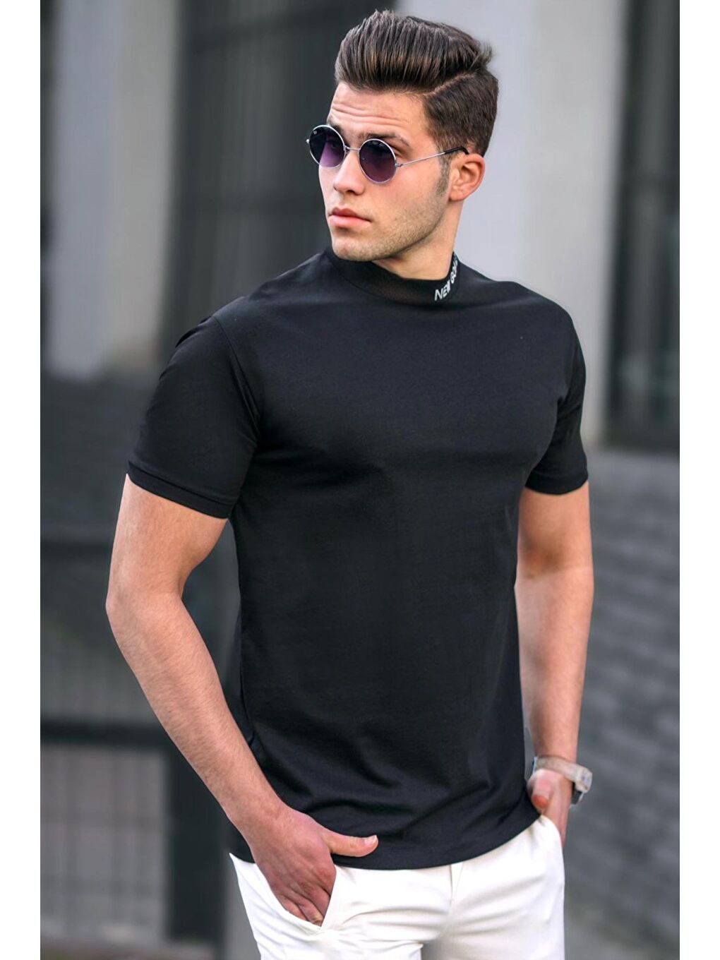 Siyah Erkek Tişört 5227