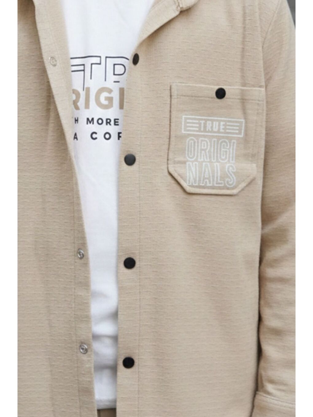 Sarı Gömlek Tişört İkili Üst Takım-4