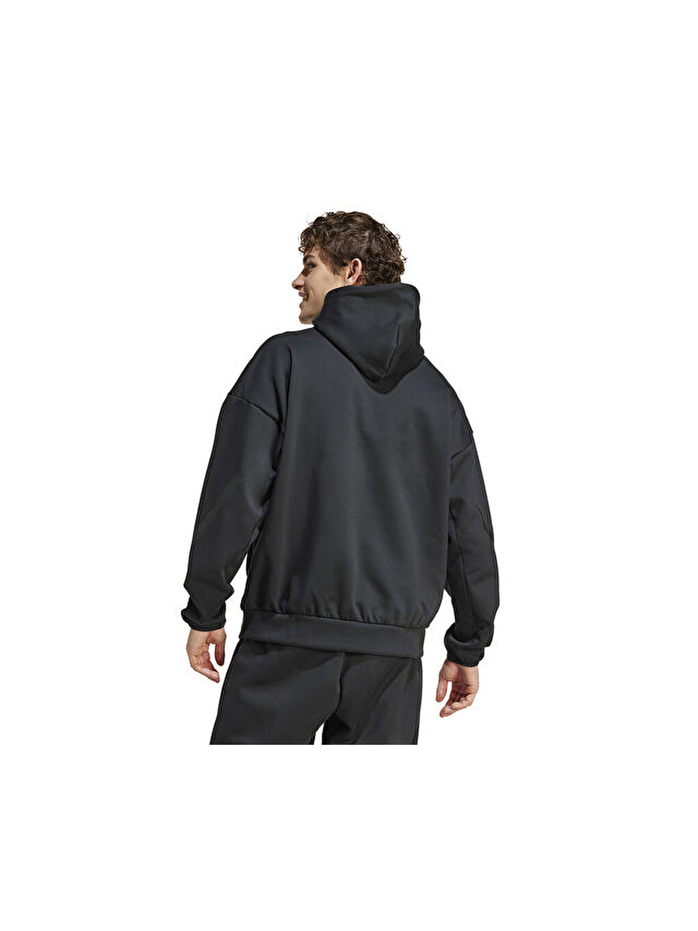 M Z.n.e. Hd Erkek Günlük Sweatshirt Je7537 Siyah-1