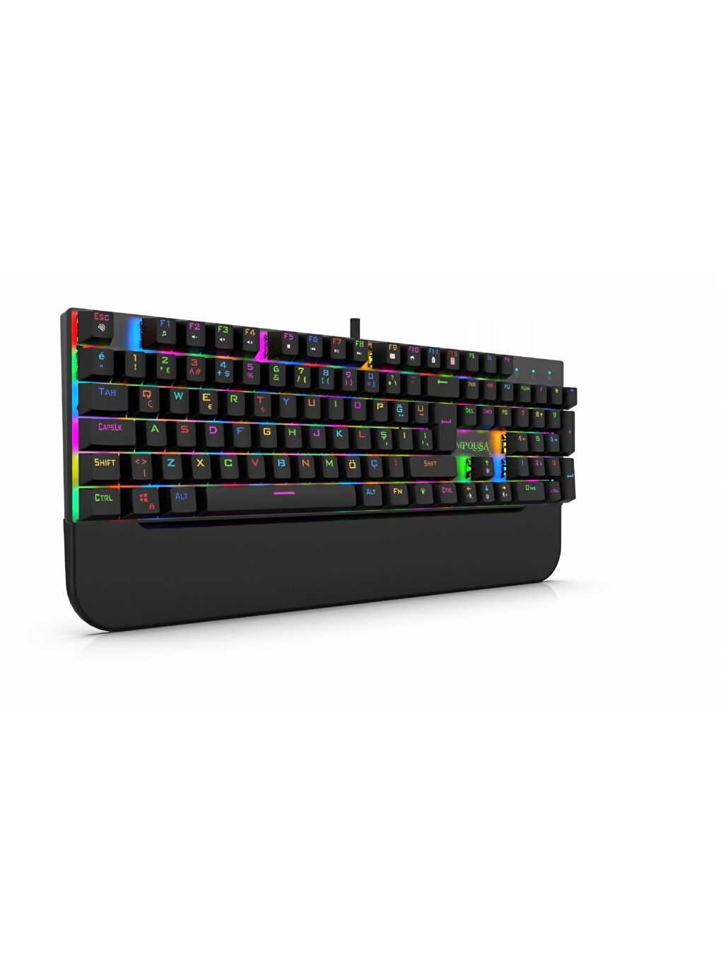 IKG-443 Empousa Red  Switch Full Rgb  Software Mechanıcal  Keyboard