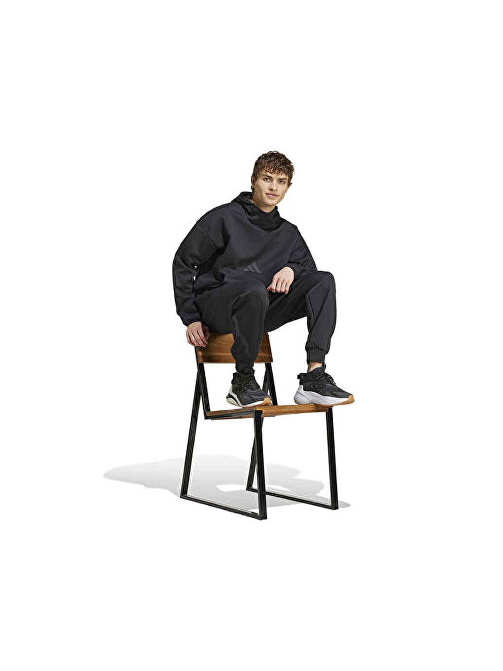 M Z.n.e. Hd Erkek Günlük Sweatshirt Je7537 Siyah-2