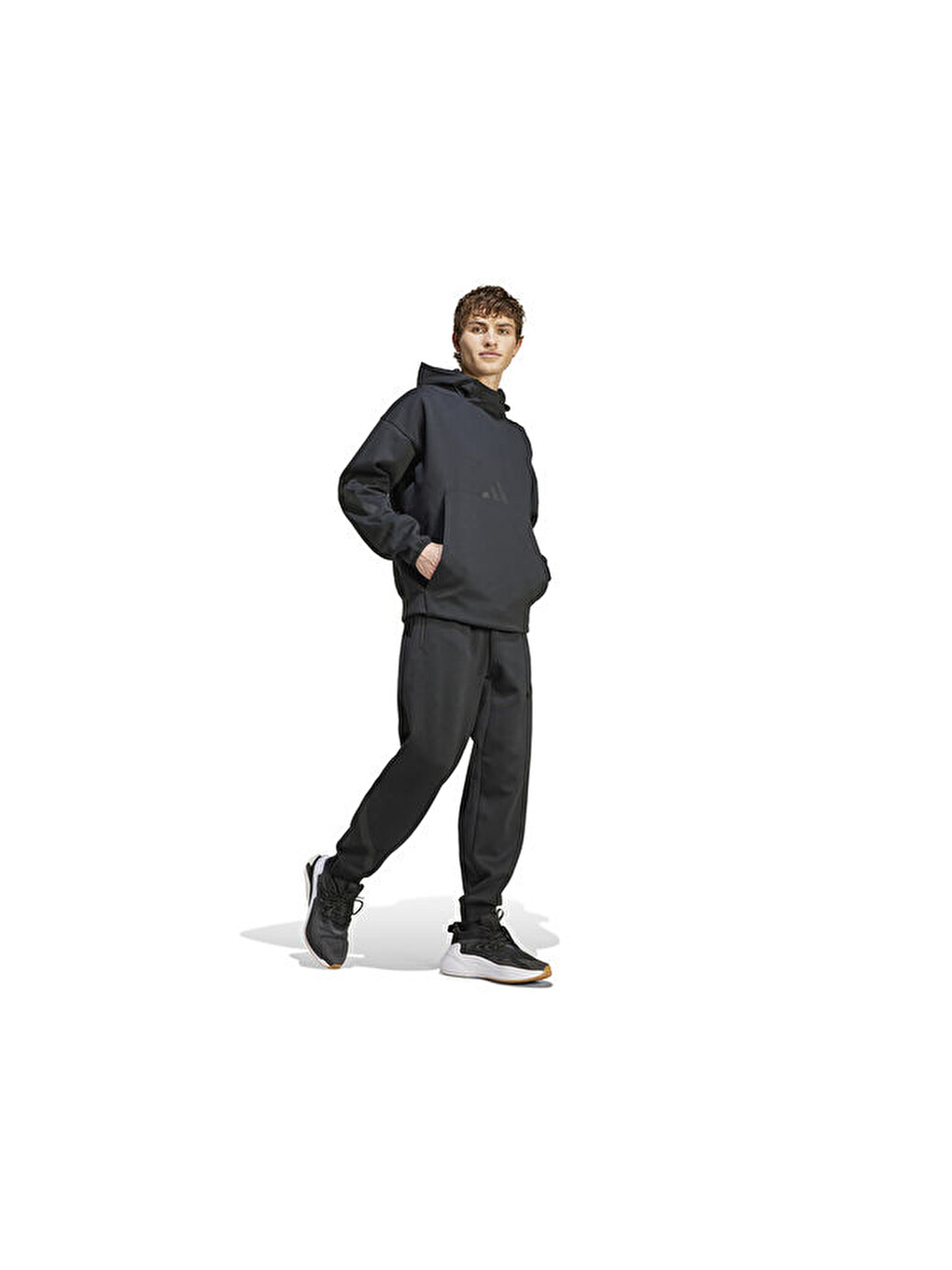 M Z.n.e. Hd Erkek Günlük Sweatshirt Je7537 Siyah-3