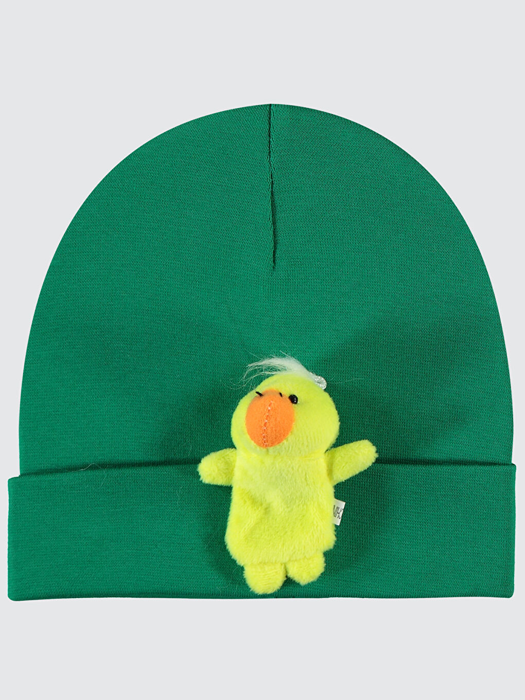 Baby Bebek Oyuncaklı Şapka Açık Yeşil