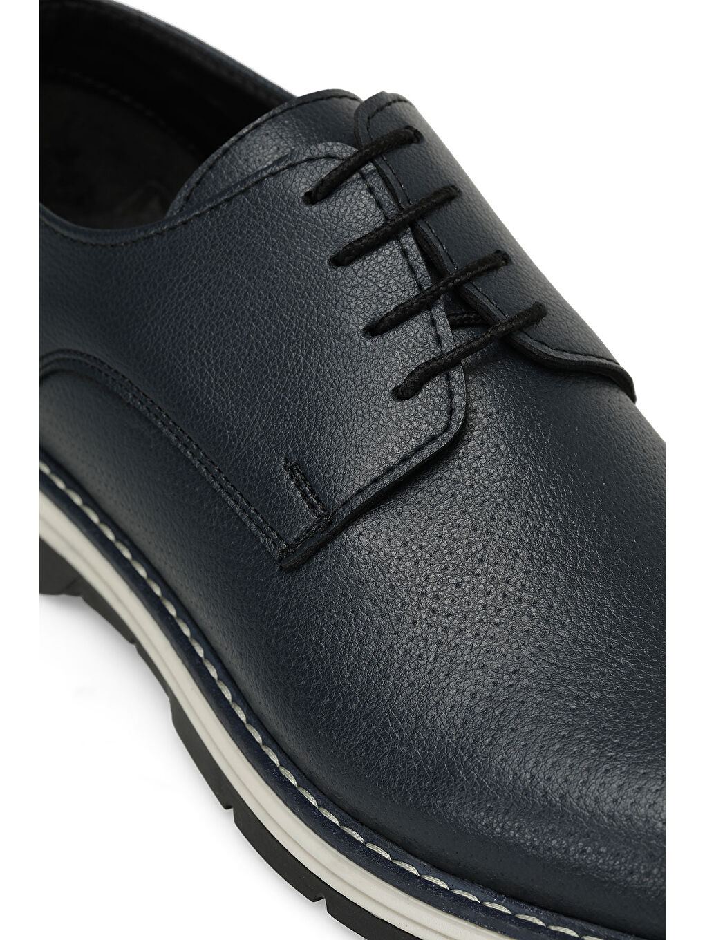 357165.M 4FX Lacivert Erkek Klasik Ayakkabı-6