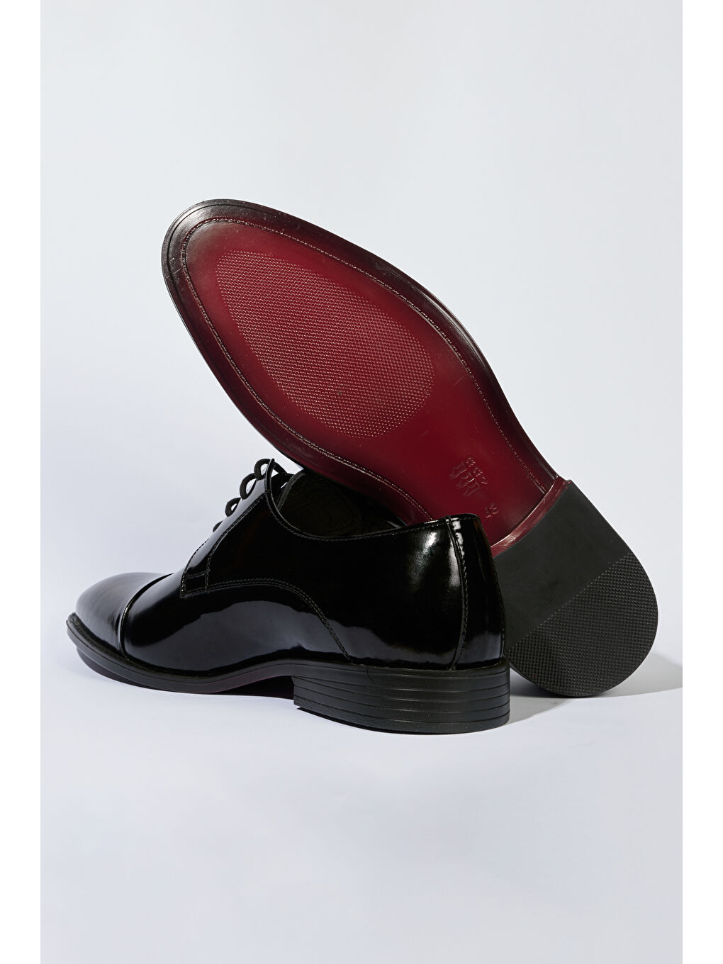 Erkek Lacivert %100 Deri Klasik Rugan Ayakkabı-3