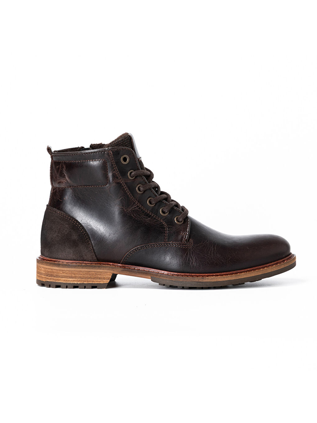 Kahverengi Erkek Bot 1179 011 WK-John May Orkut Suede Brown