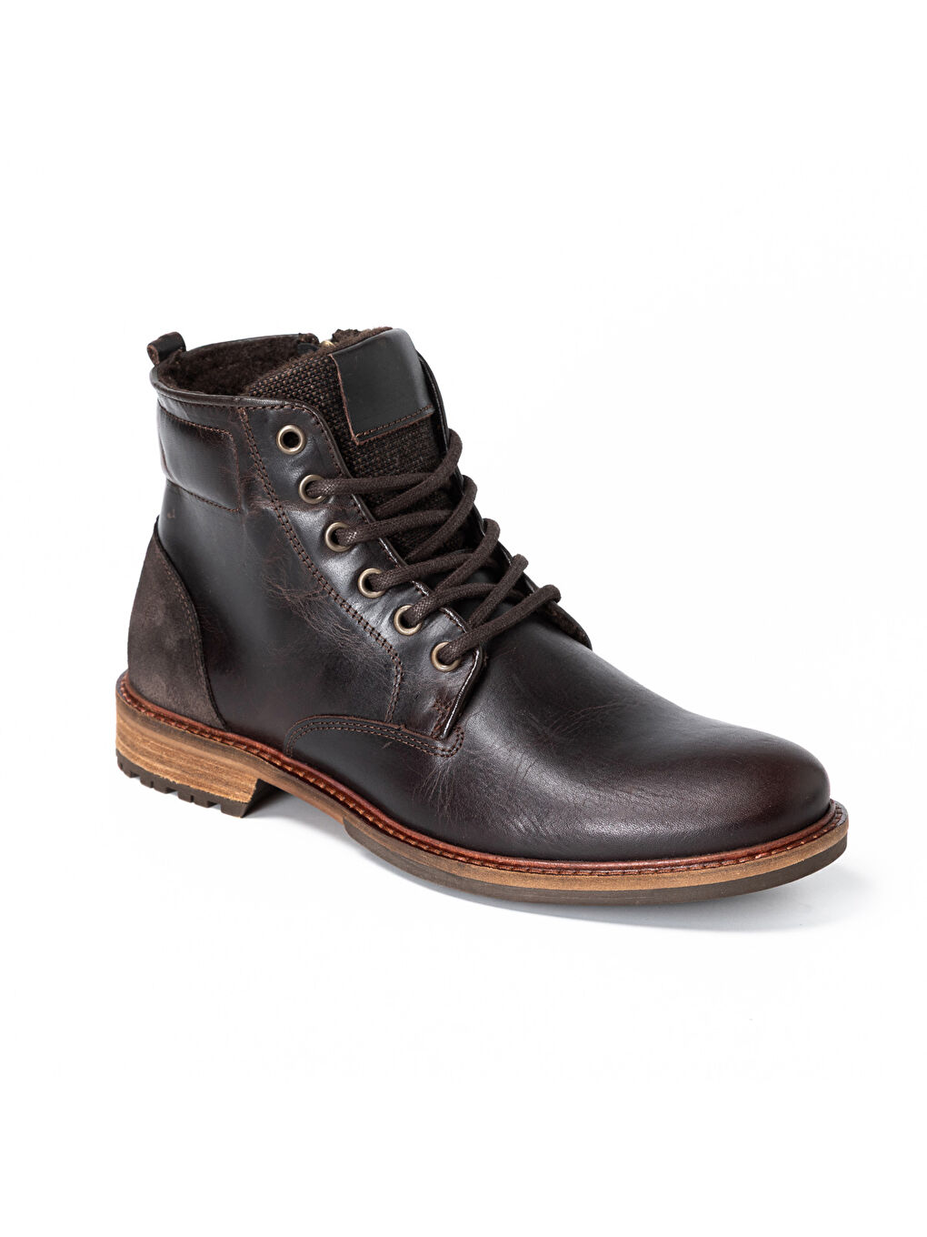 Kahverengi Erkek Bot 1179 011 WK-John May Orkut Suede Brown-1