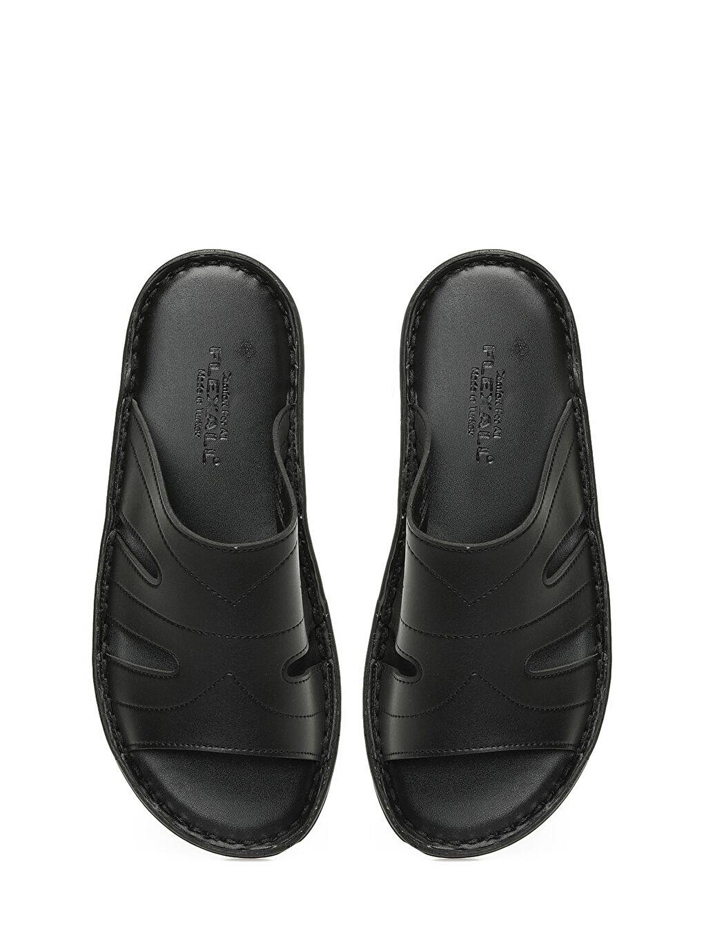 OLDO 3FX Siyah Erkek Terlik-3