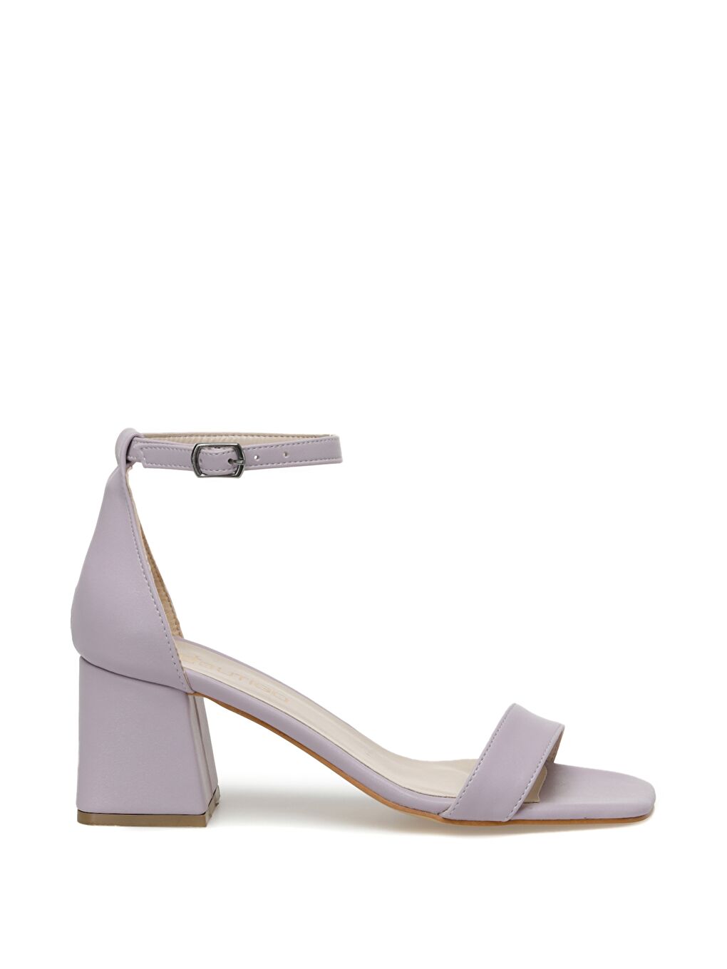 Mor ELLY 3FX Lila Kadın Topuklu Sandalet
