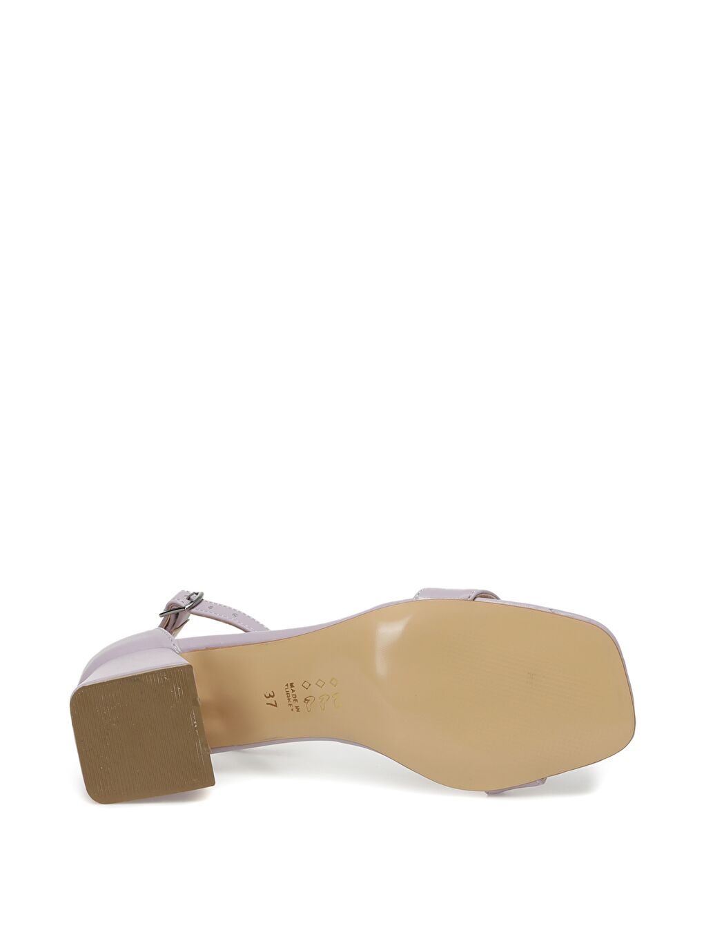 Mor ELLY 3FX Lila Kadın Topuklu Sandalet-3