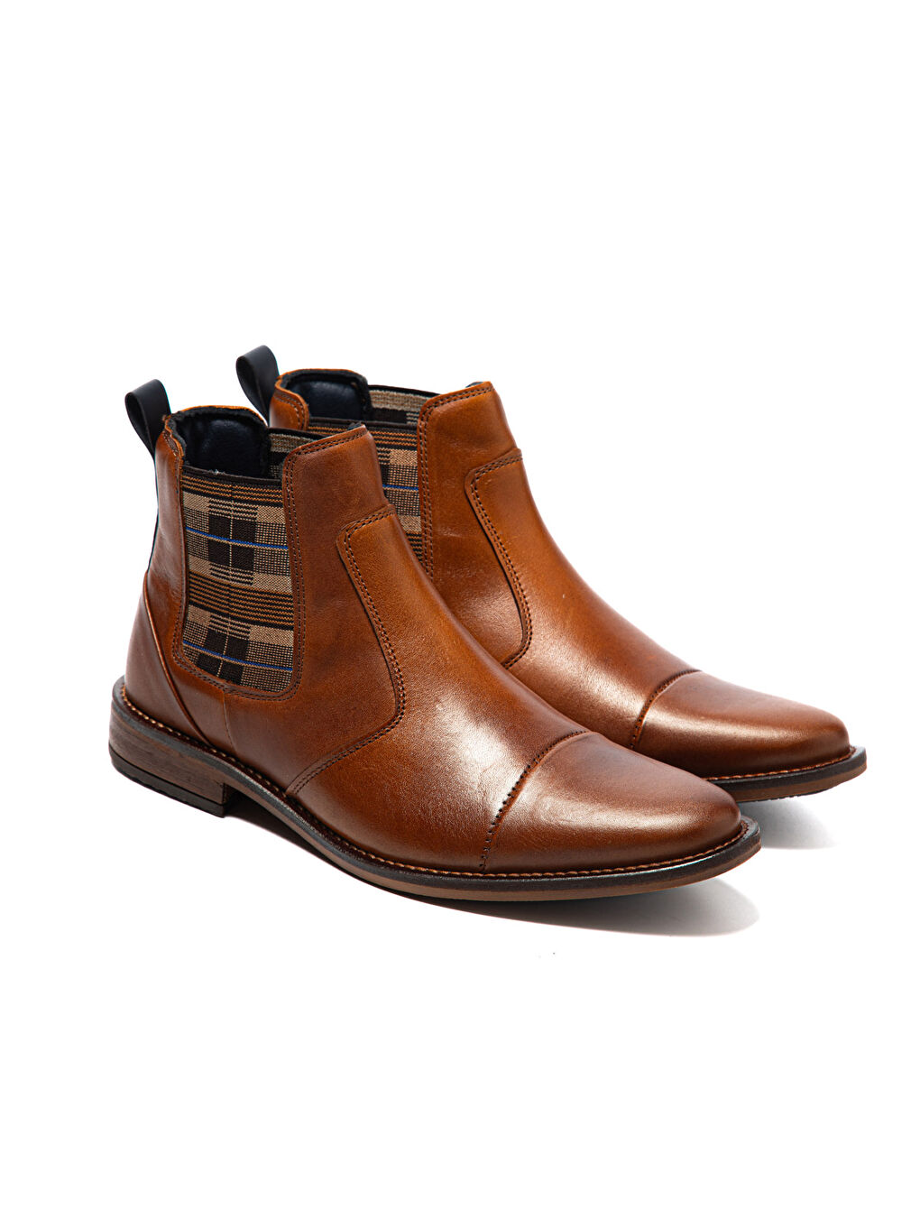 Kahverengi Erkek Bot 1158 001 WK-John May Orkut Suede Cognac-2