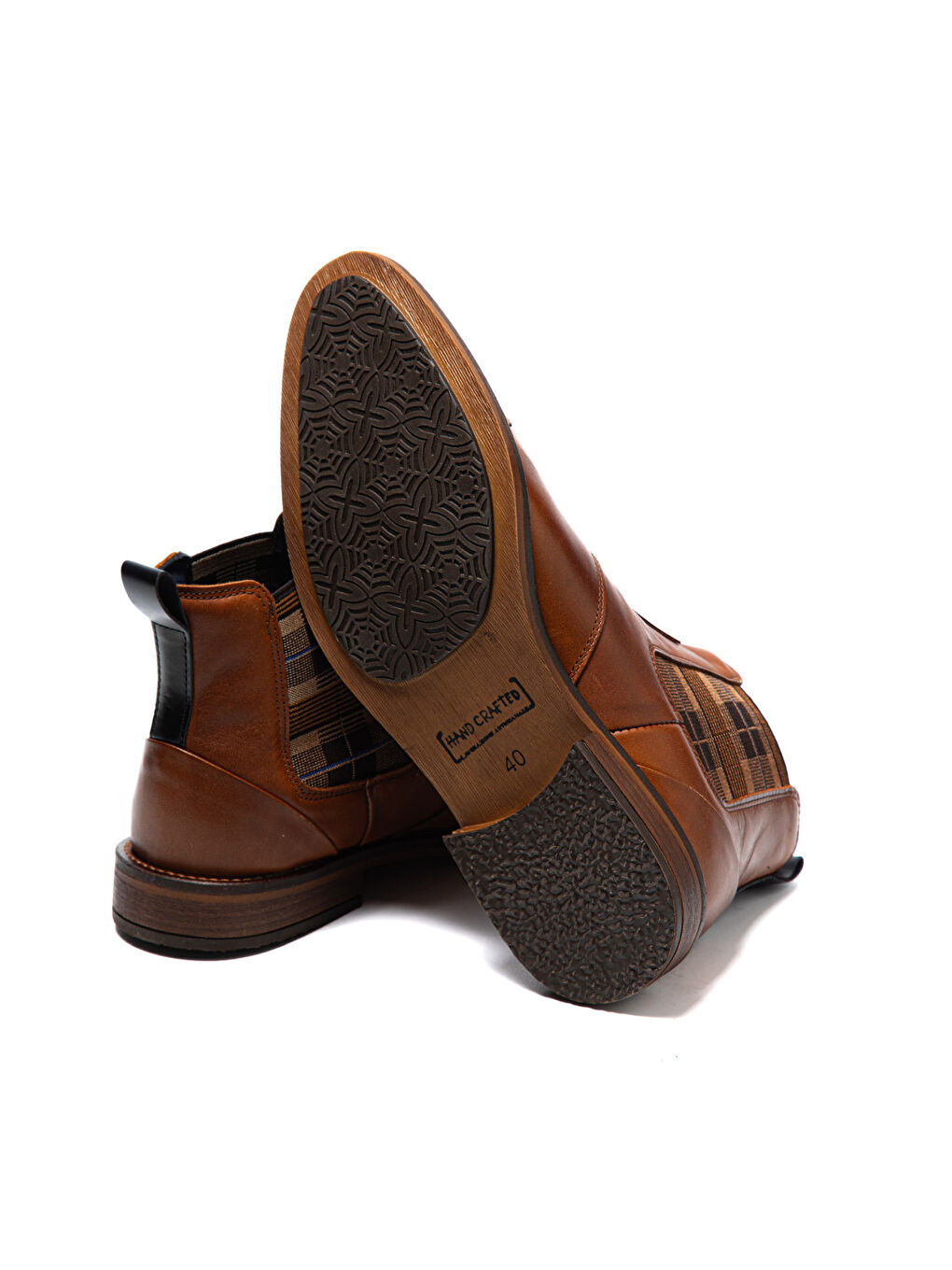 Kahverengi Erkek Bot 1158 001 WK-John May Orkut Suede Cognac-4