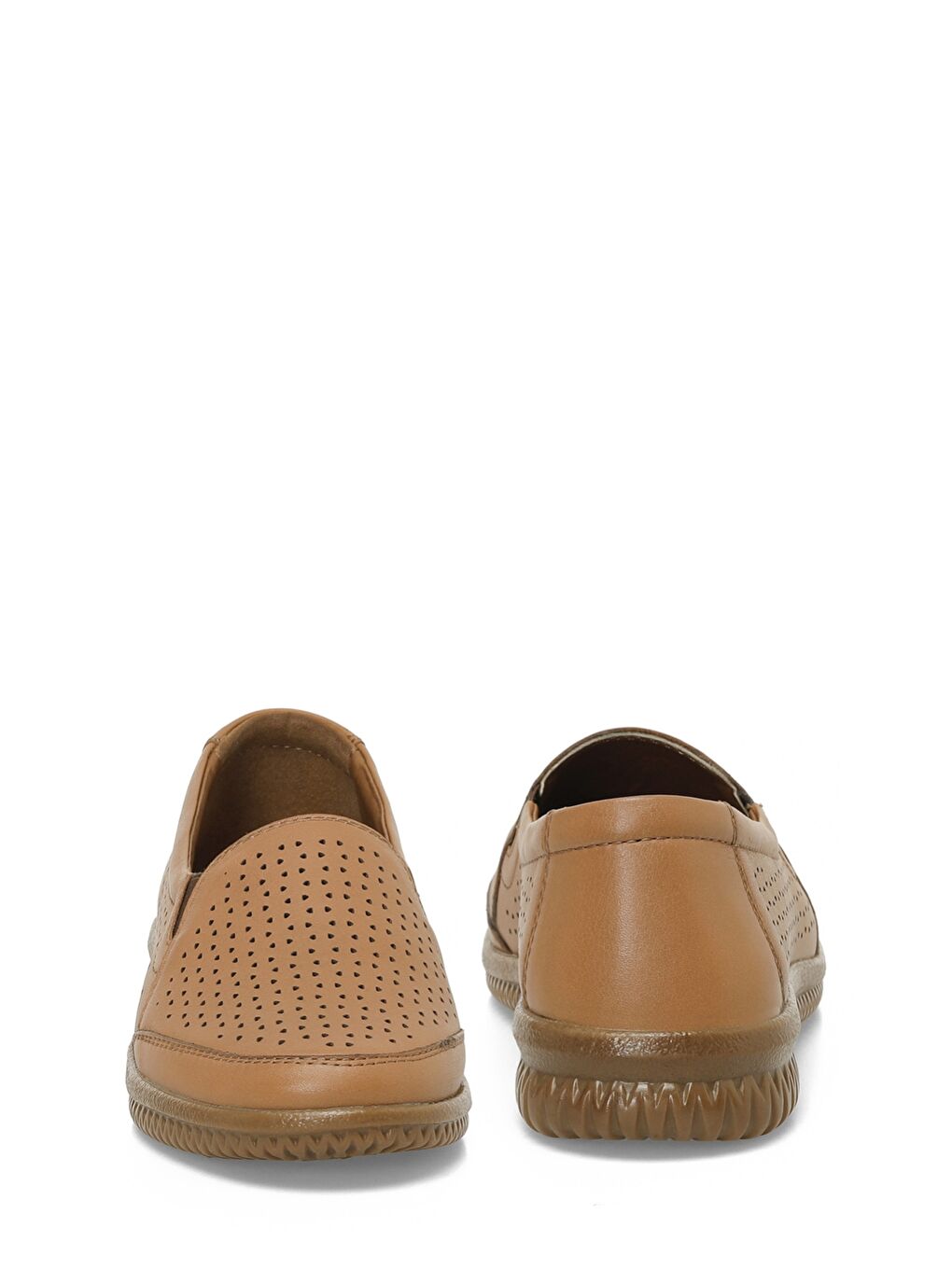 Kahverengi 105408.Z5FX Taba Kadın Düz Ayakkabı-4