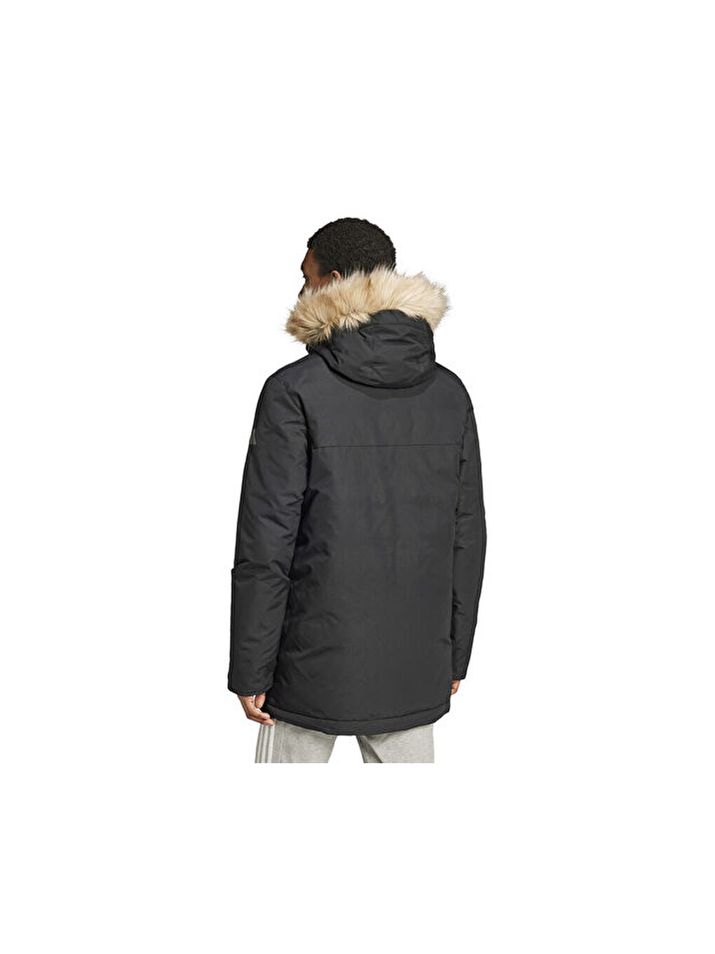 Paveric Fur Par Erkek Günlük Mont Ix8888 Siyah-1