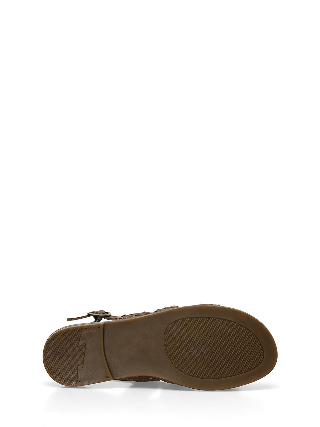 Kahverengi 323084.Z 4FX Taba Kadın Düz Sandalet-5