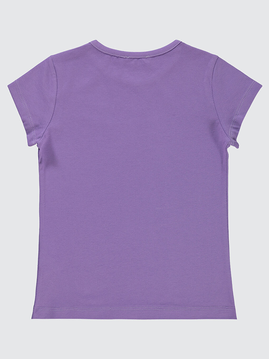 Girls Kız Çocuk Tişört 6-9 Yaş Açık Mor-1