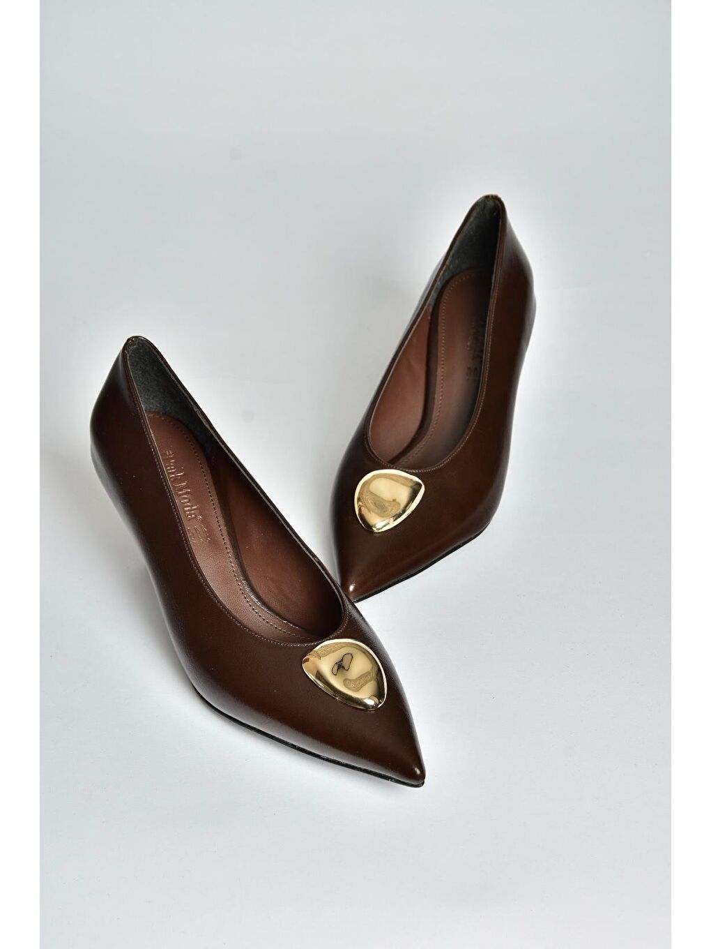 Kahverengi Kadın Topuklu Ayakkabı V820621760