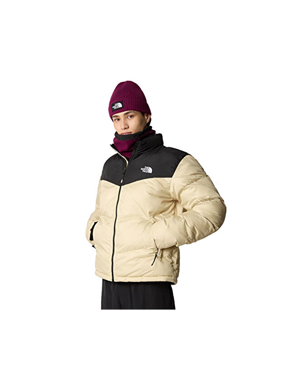Ekru M Saikuru Jacket Erkek Outdoor Montu Nf0a853ı4d51 Krem-2