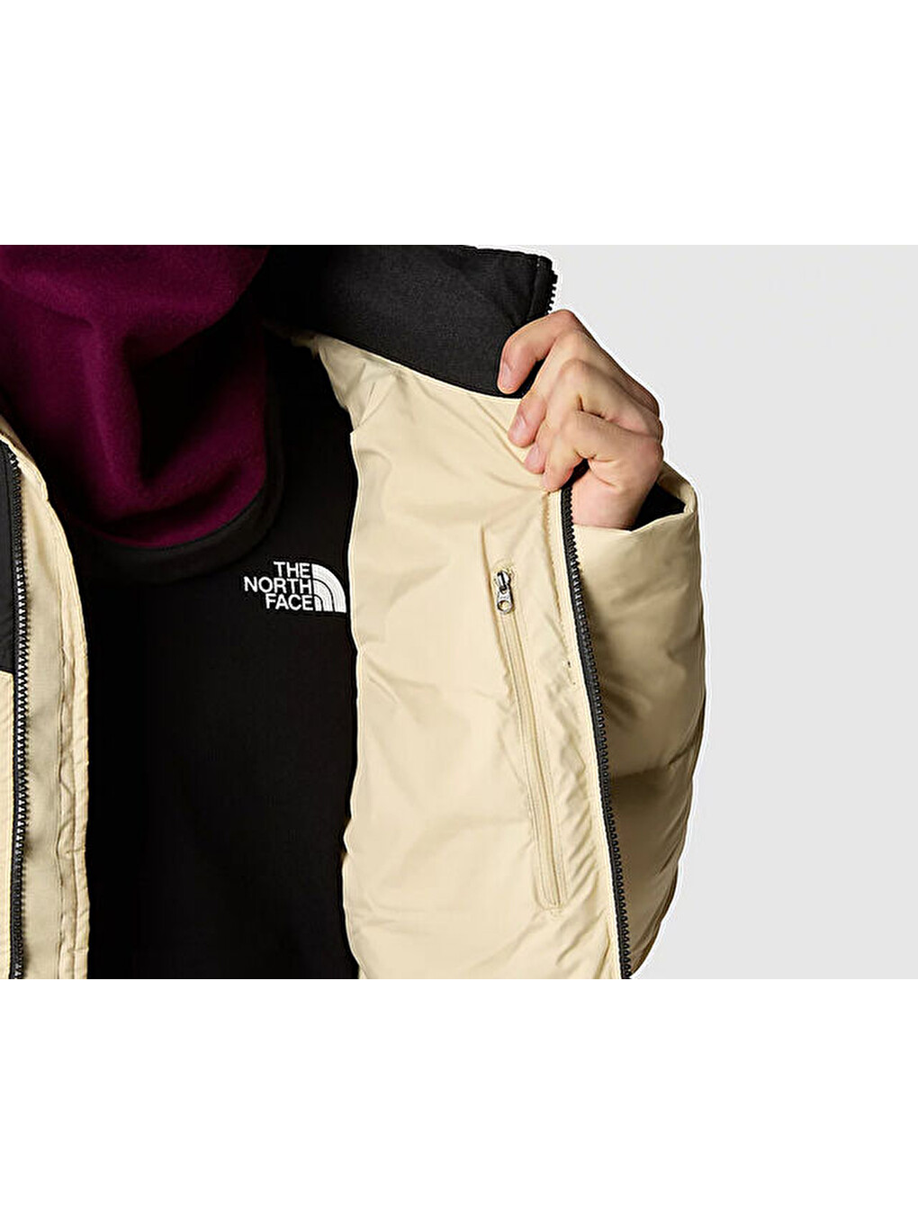 Ekru M Saikuru Jacket Erkek Outdoor Montu Nf0a853ı4d51 Krem-5