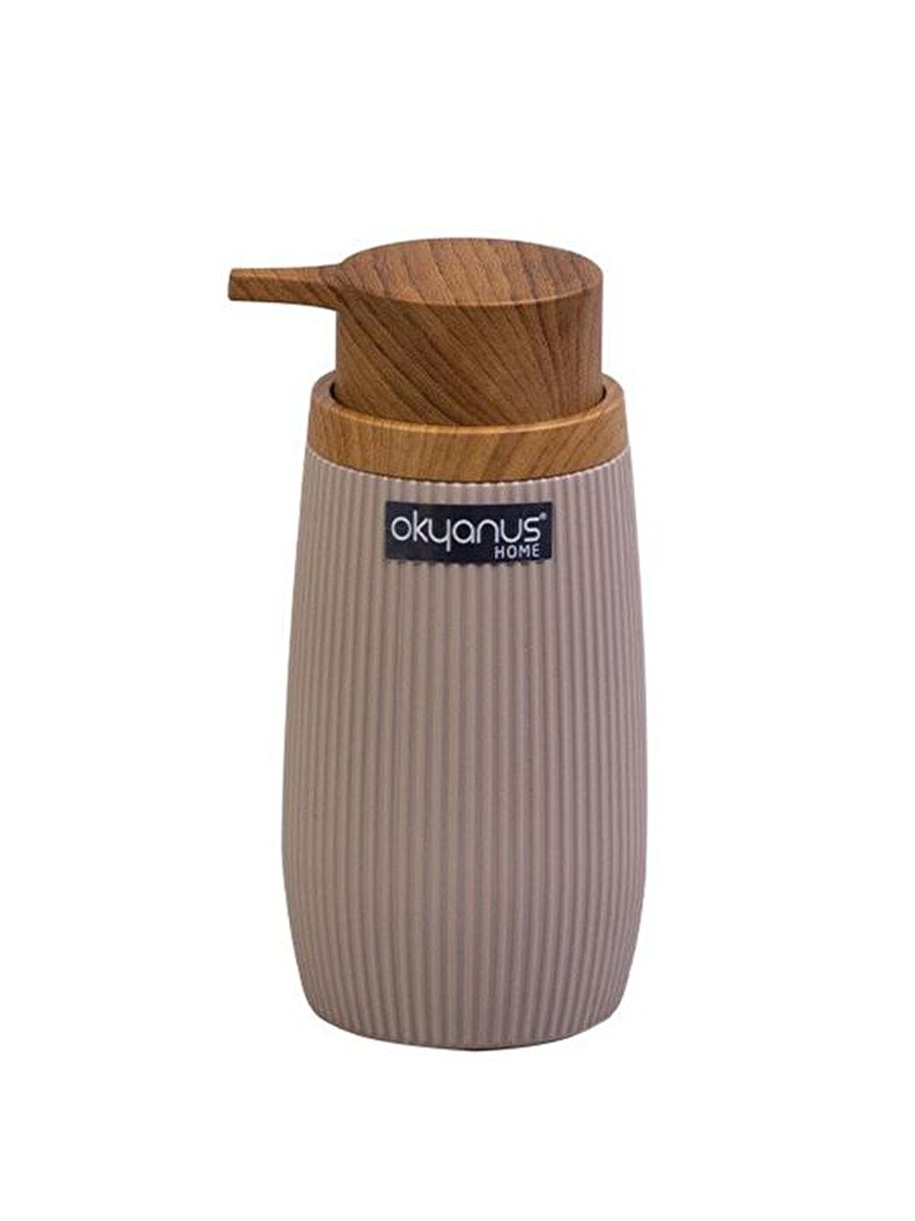 Karışık Çizgili Yuvarlak Sıvı Sabunluk - Asorti-1