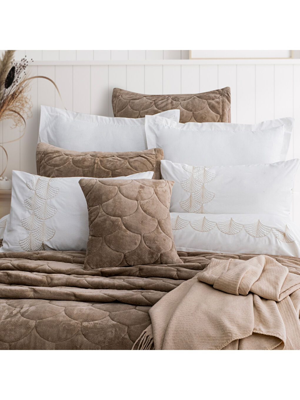 Home Otto Çeyiz Seti 11 Parça-Bej-1