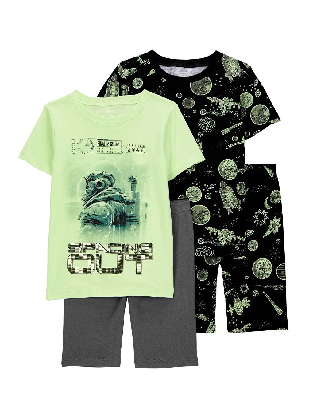 Karışık Erkek Çocuk Pijama Set 4'lü Paket