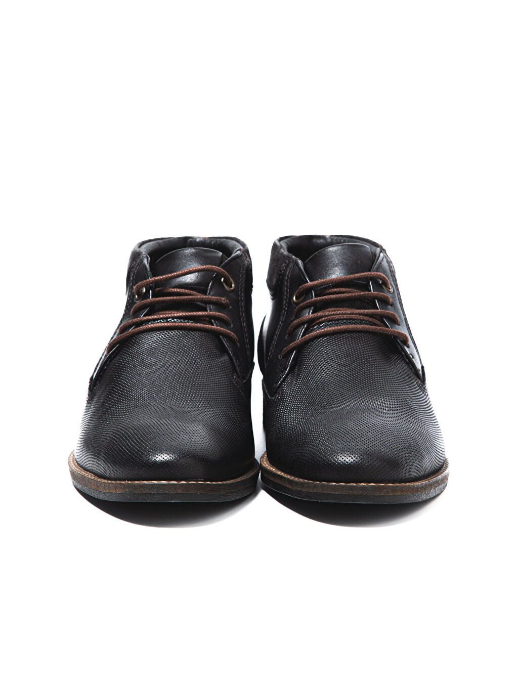 Siyah Erkek Bot 619 010 WK-John May Orkut Suede Black-5