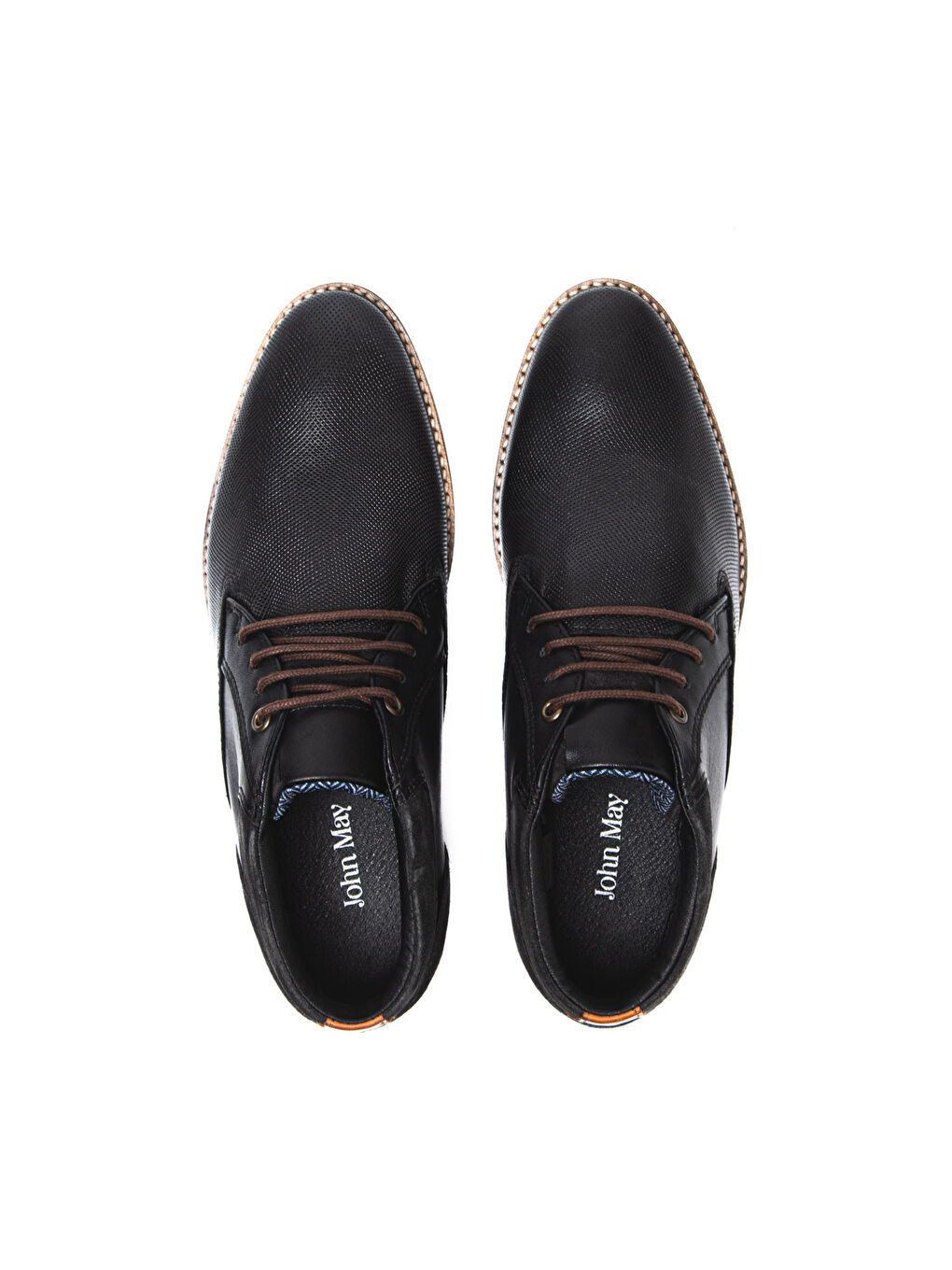 Siyah Erkek Bot 619 010 WK-John May Orkut Suede Black-6