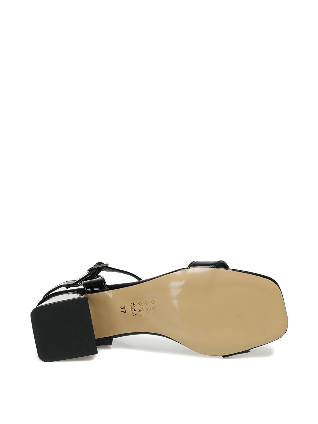 KRISY 3FX Siyah Kadın Topuklu Sandalet-3