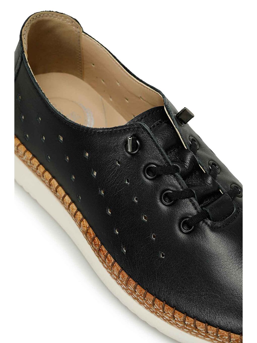 104039.Z5FX Siyah Kadın Düz Ayakkabı-6