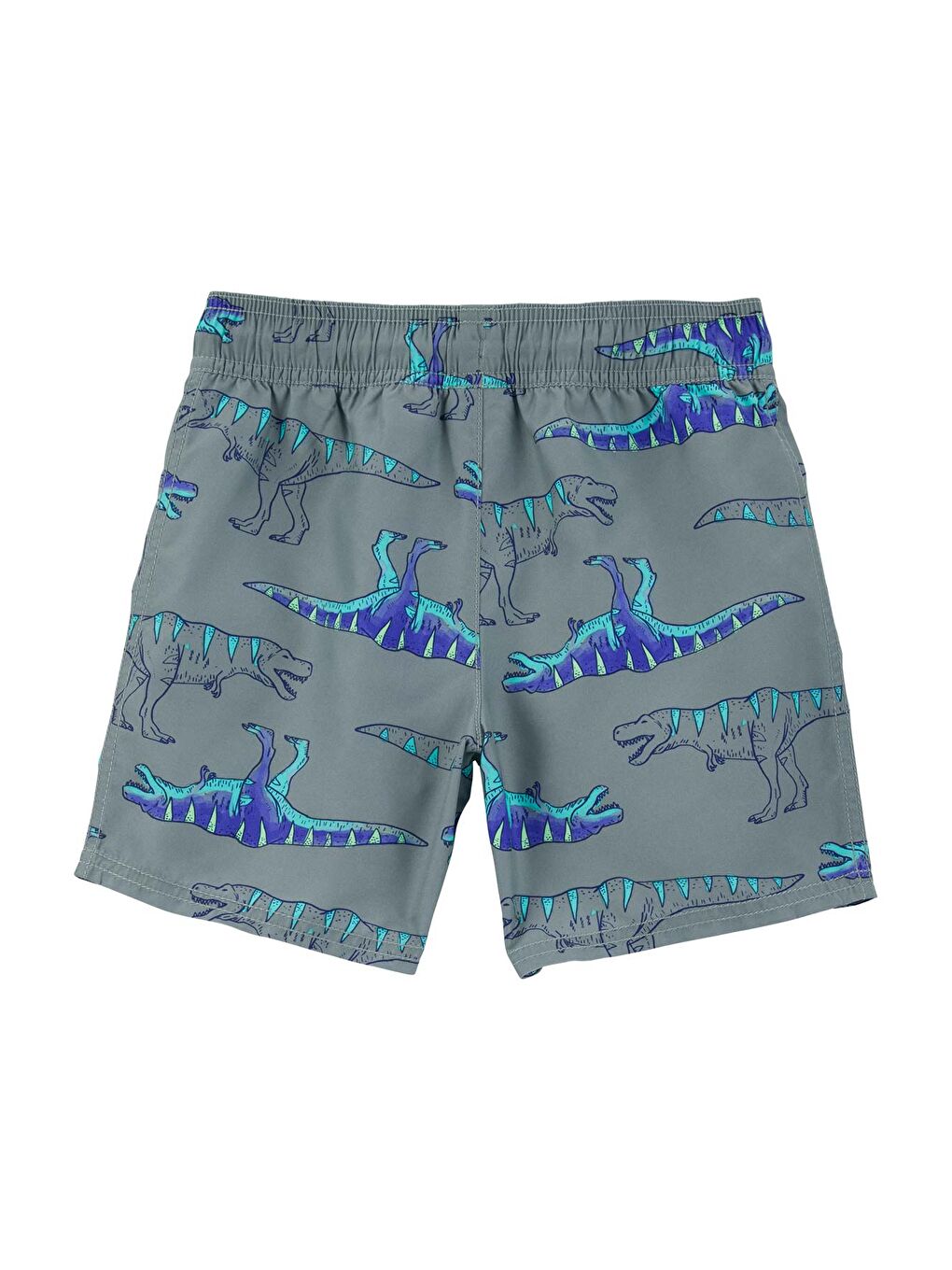 Gri Erkek Çocuk Şort Mayo-1