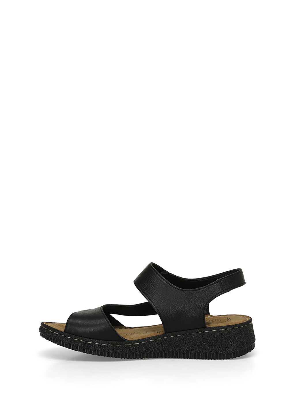 105119.Z4FX Siyah Kadın Comfort Sandalet-2