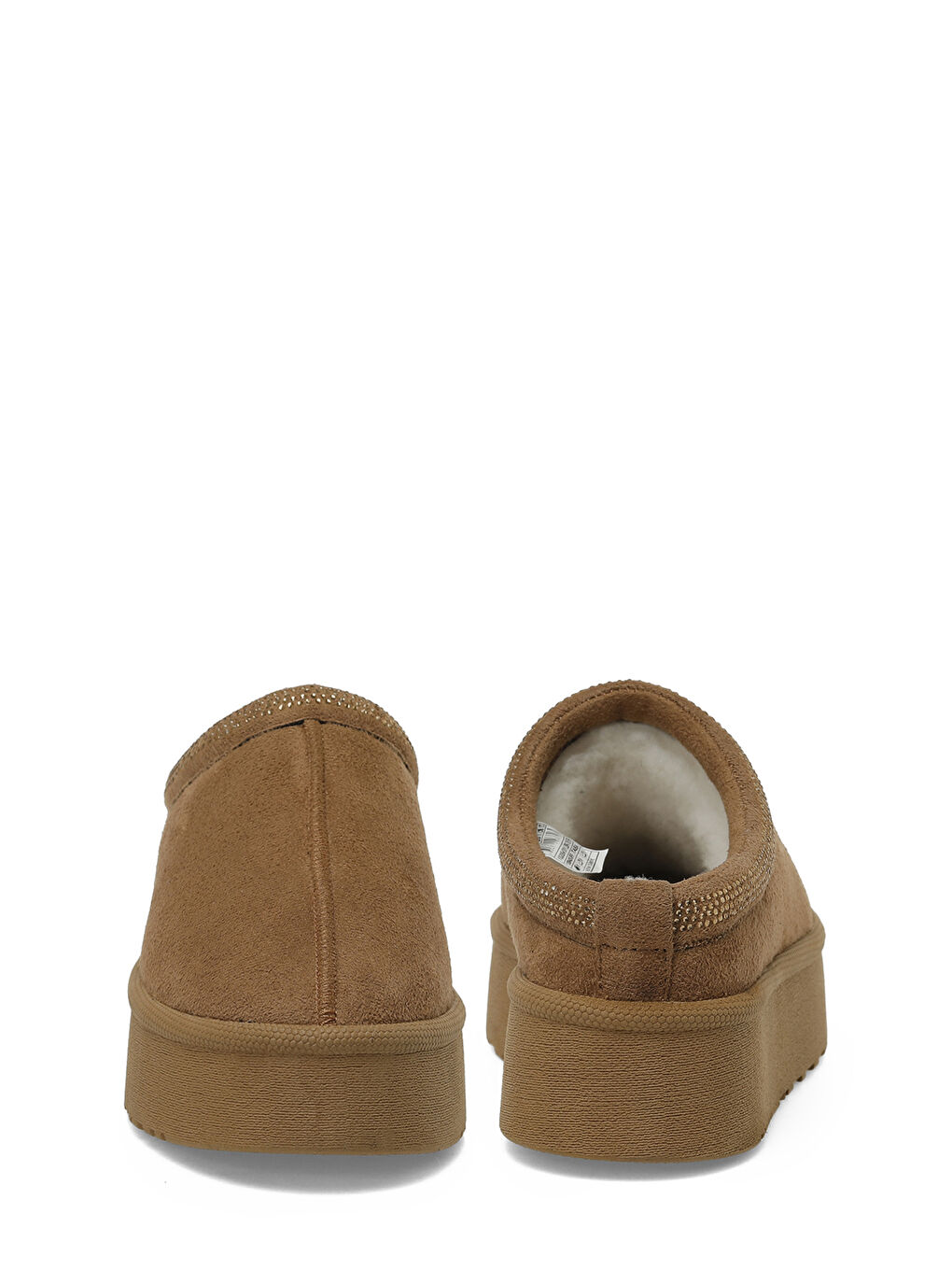 Kahverengi 25K-7107 5PR Taba Kadın Terlik-4