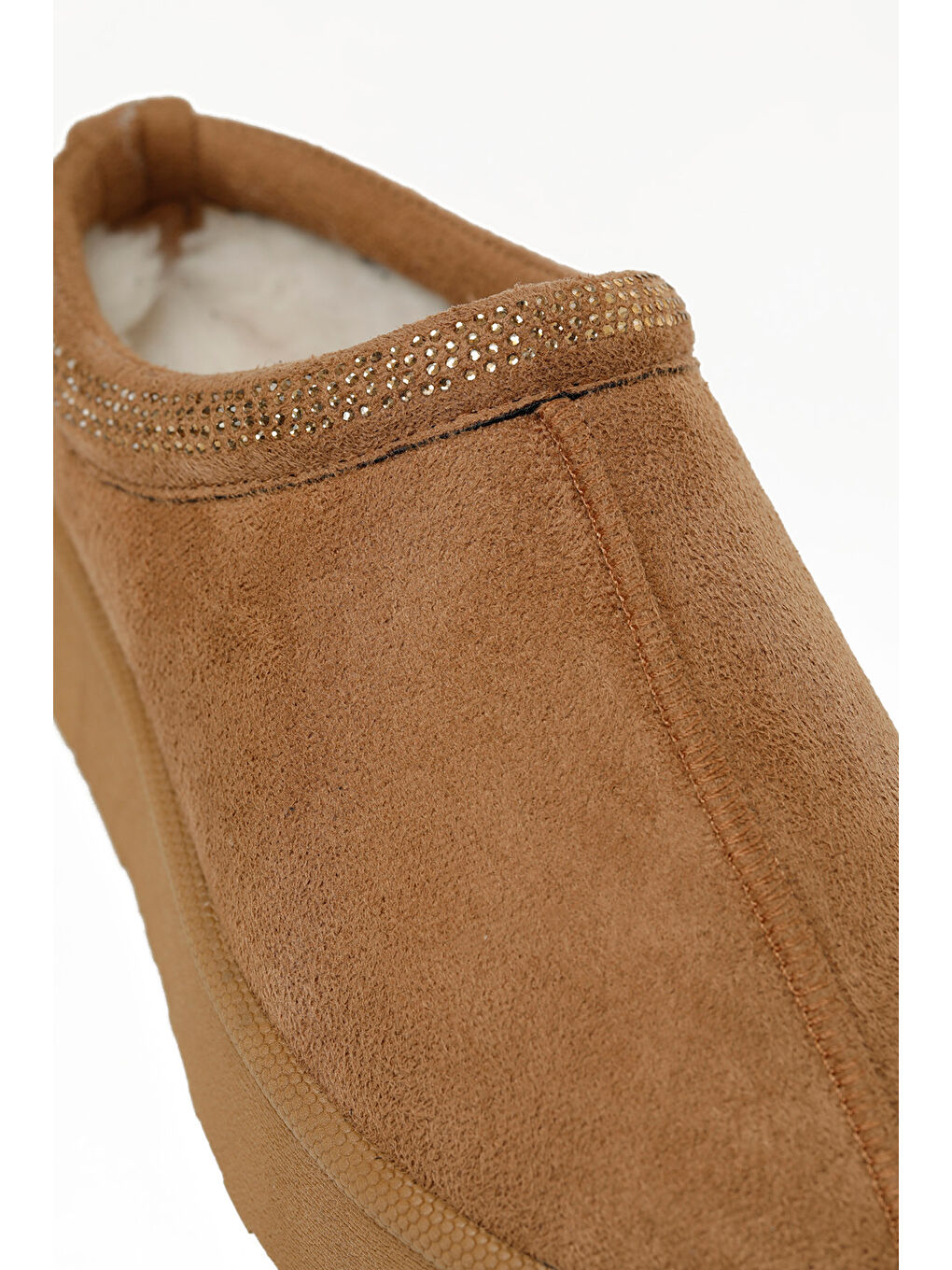 Kahverengi 25K-7107 5PR Taba Kadın Terlik-6