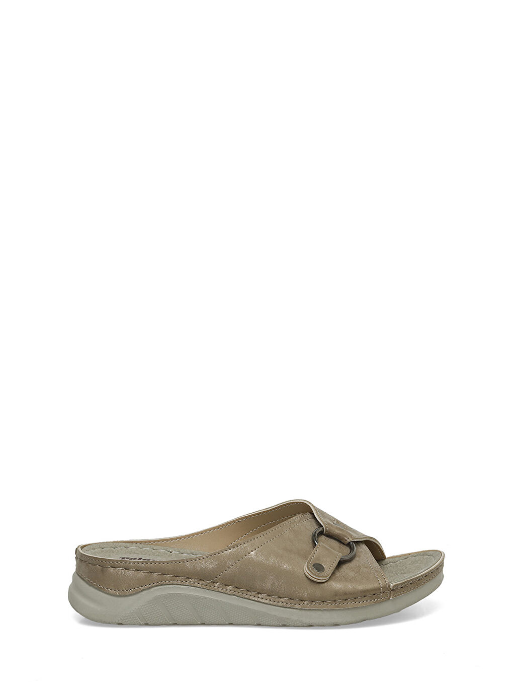 Sarı 405003.Z4FX Altın Kadın Dolgu Topuk Terlik