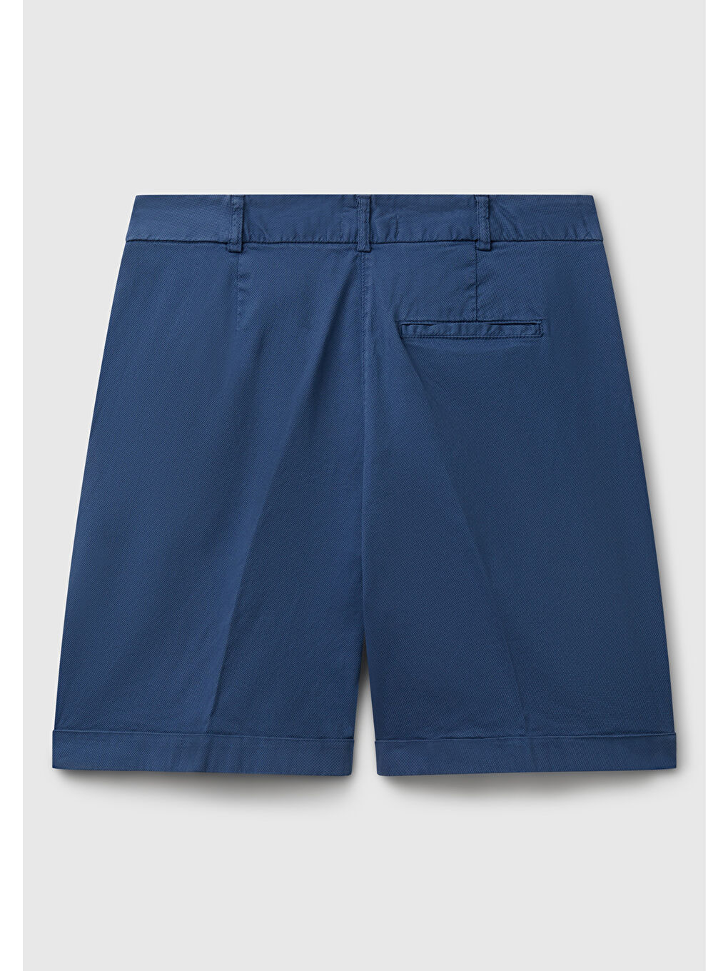 Mavi Kadın Denim Pamuk Karışımlı Önü Düğmeli Regular Fit Bermuda Şort-3