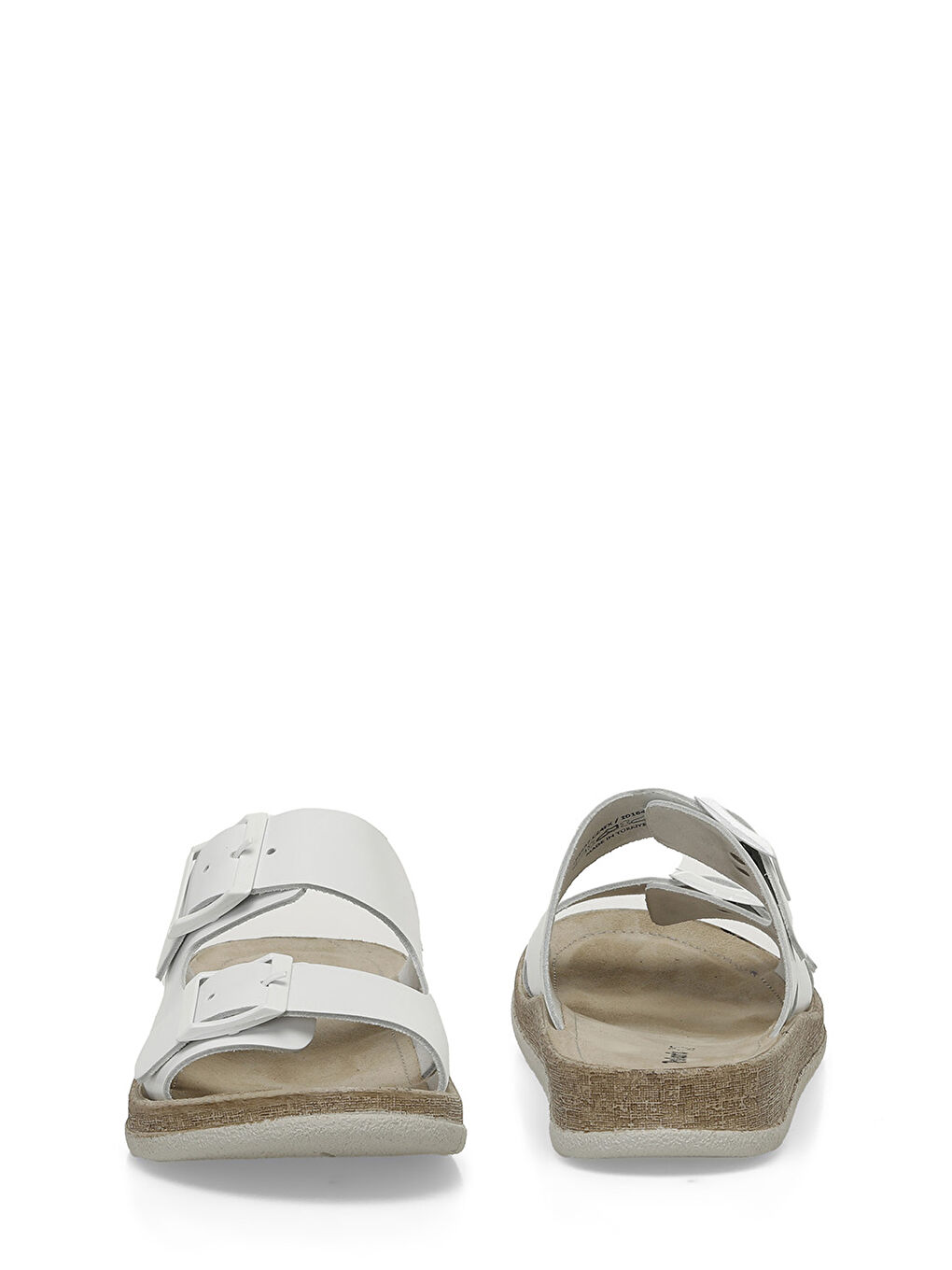 166247.CZ4FX Beyaz Kadın Terlik-4