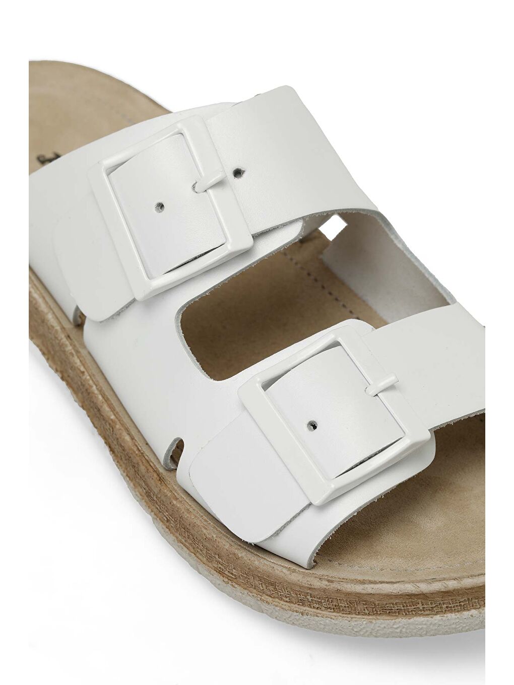 166247.CZ4FX Beyaz Kadın Terlik-6