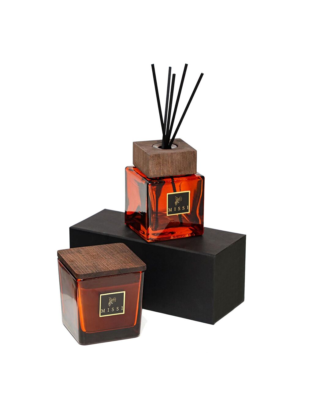 Kahverengi Simple Luxe Collection-Dark Amber Vegan Mum-2