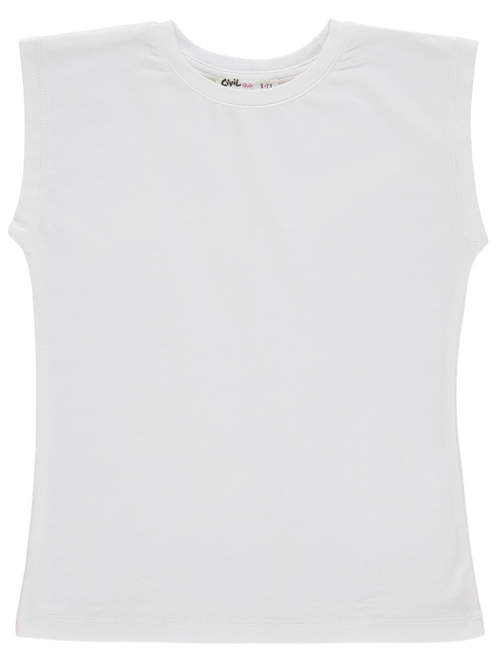 Girls Fiyonk Baskılı 6-9 Yaş Gömlek - Pembe-3